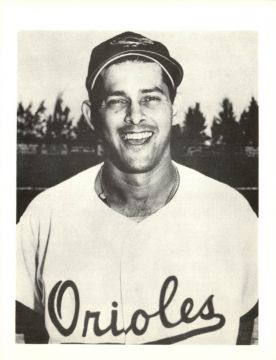 Foto Original Baseball del Baltimore Orioles - Guillermo Miranda (Willie)